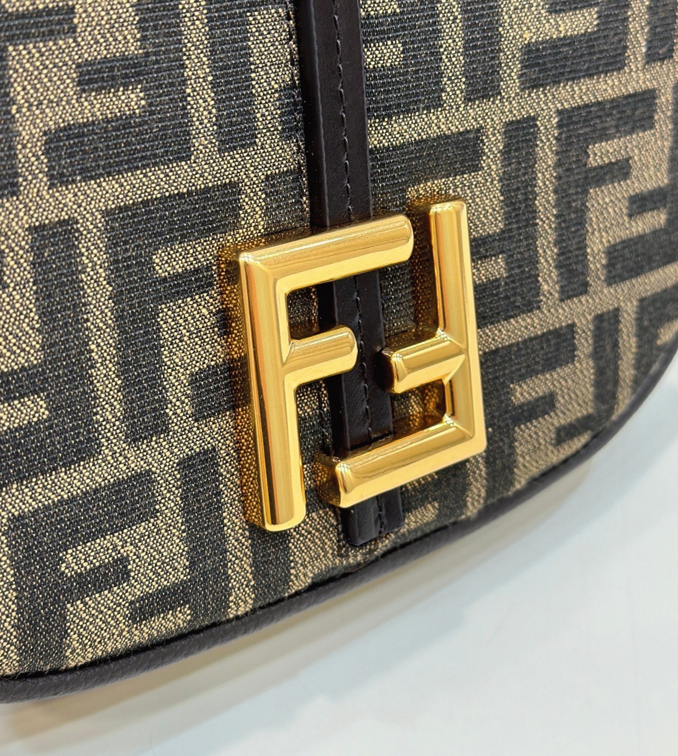 Top Quality Fake F**di C’mon Small Bag in FF Jacquard Fabric