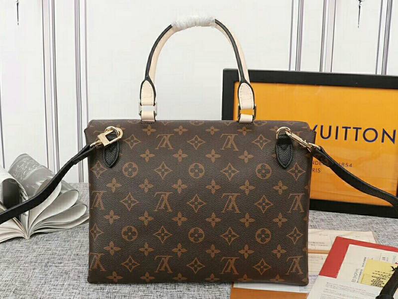L0vis Vvtt0n Monogram Canvas Marignan Bag In Black