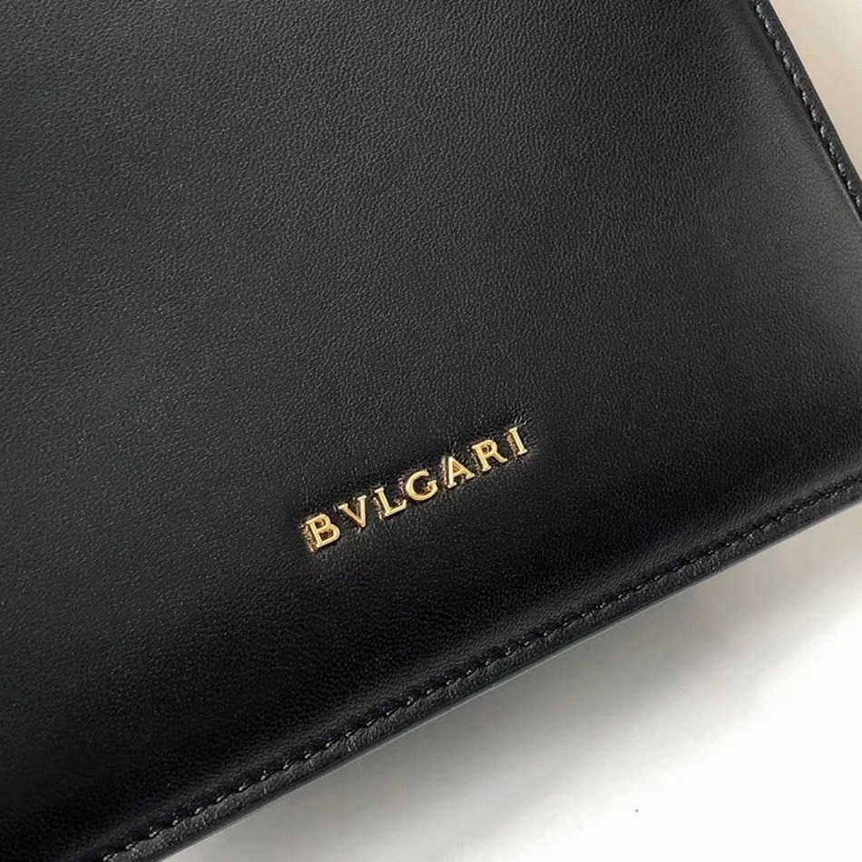 Replica Bv1g*ai Serpenti Forever Small Crossbody Bag with Chain Black