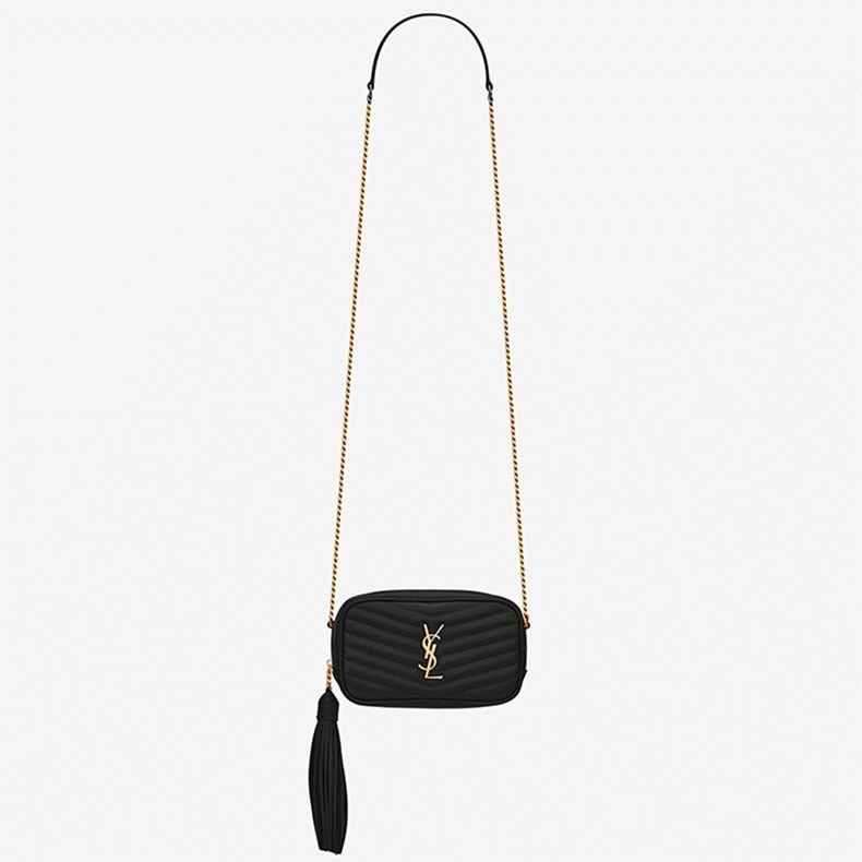 Replica Sa1nt Lau*nt Lou Mini Bag Black