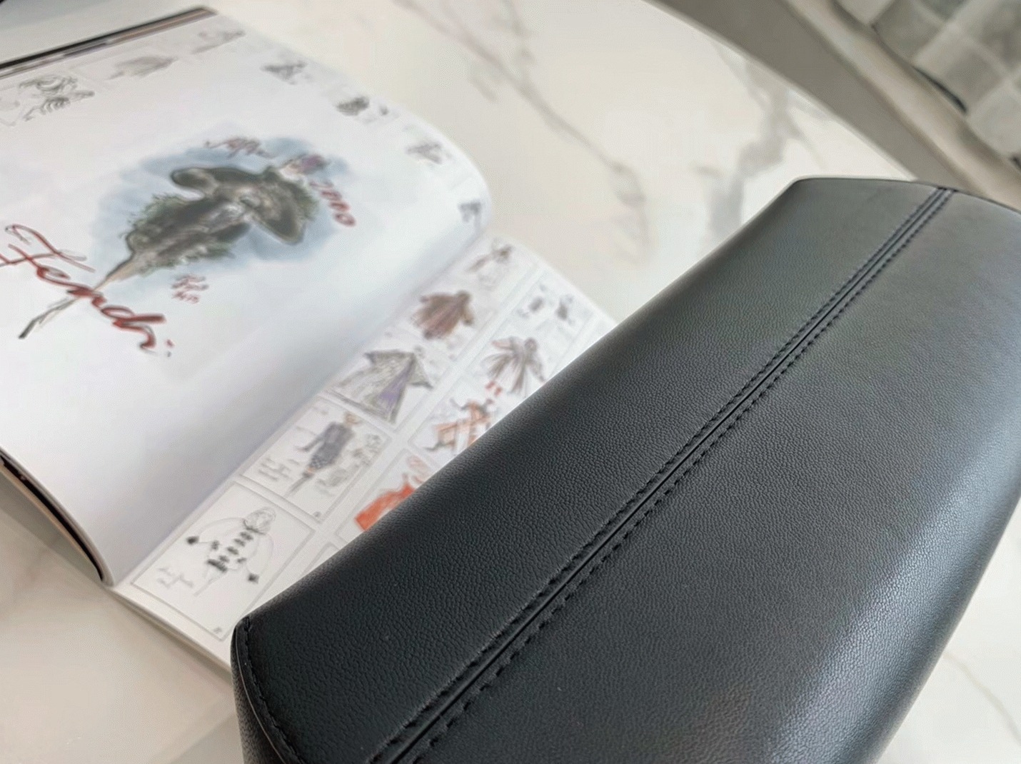 Top Quality Knockoff F**di First Small Bag In Black