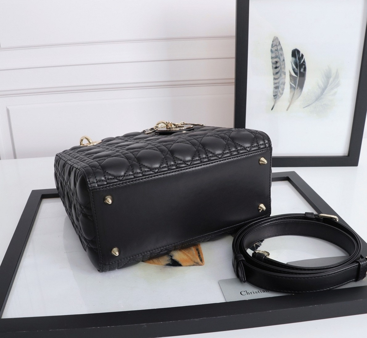 D10r Lady D10r Medium Bag Replica in Black