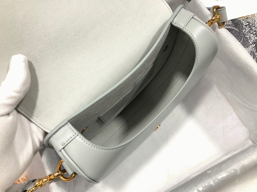 D10r Bobby Medium Bag Knockoff in Grey