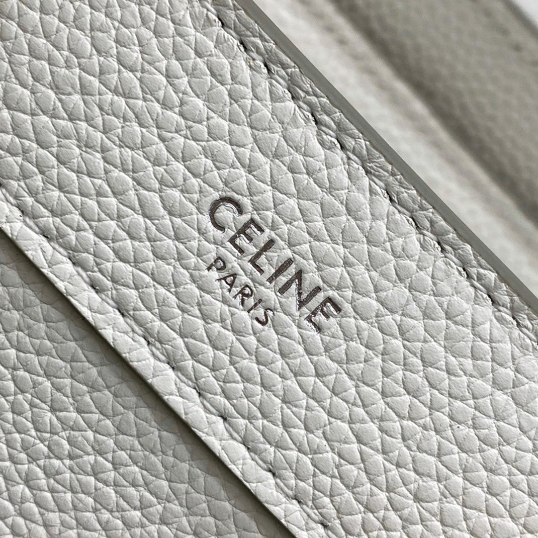 ce1i*e nano lU*gage tote bag replica in white