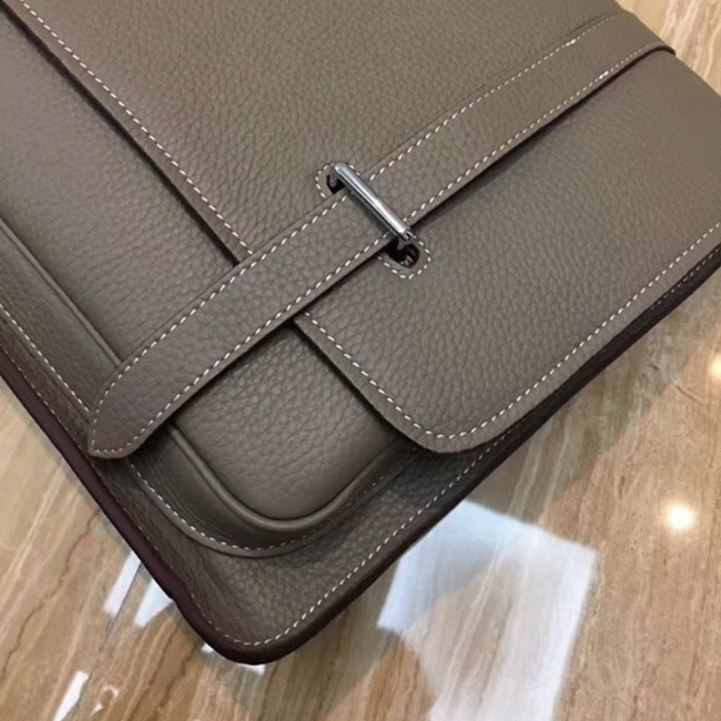 Grey Luxury Replica H**me5 Steve Messenger Bag