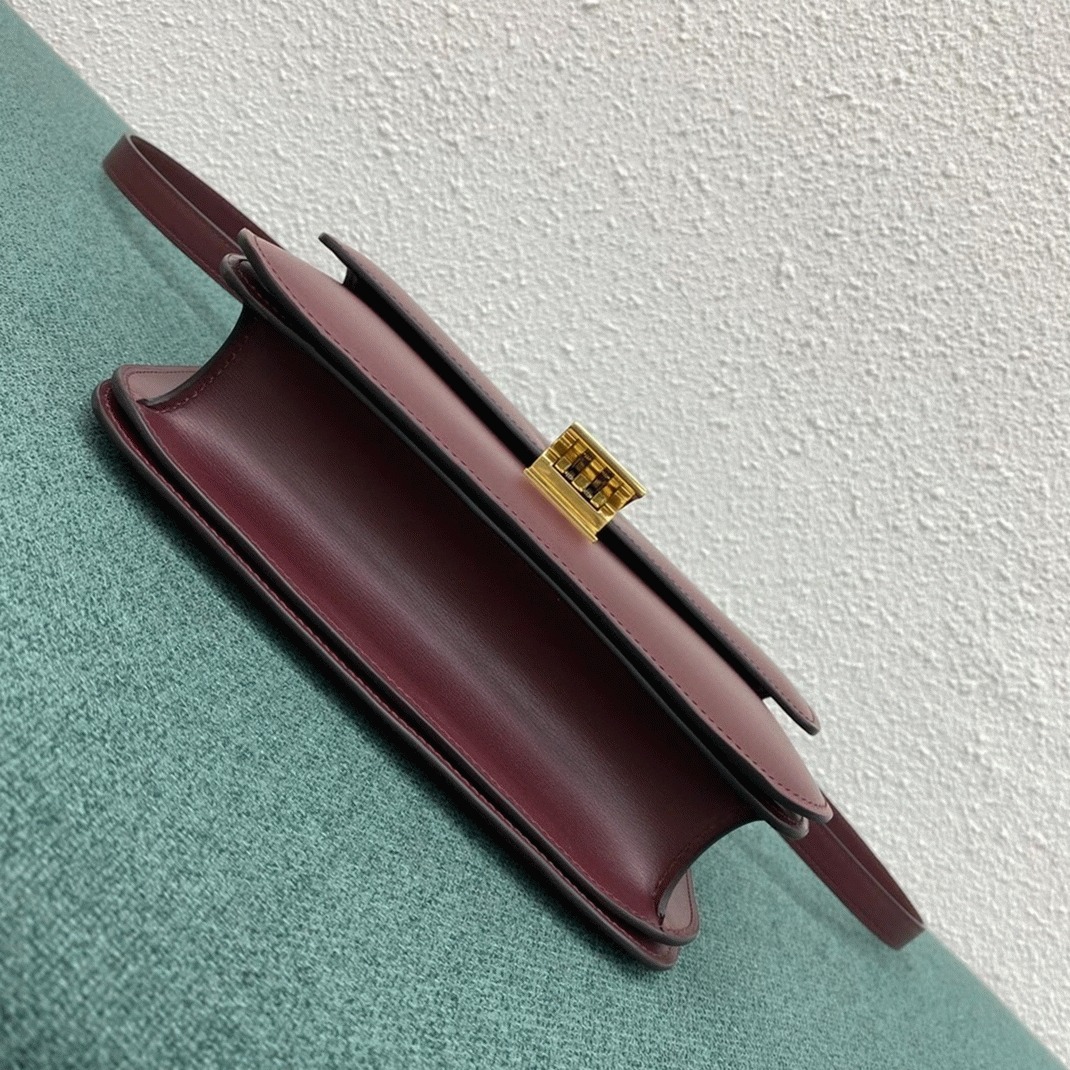 Top Quality Knockoff Ce1i*e Classic Box Medium Bag In Bordeaux