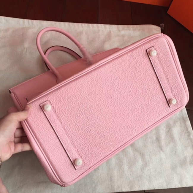 Pink Knockoff H**me5 Birkin 40cm Bold Handbag