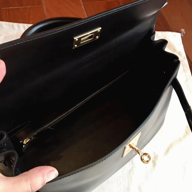 Black Box Replica H**me5 Kelly Retourne 32cm Sophisticated Handbag