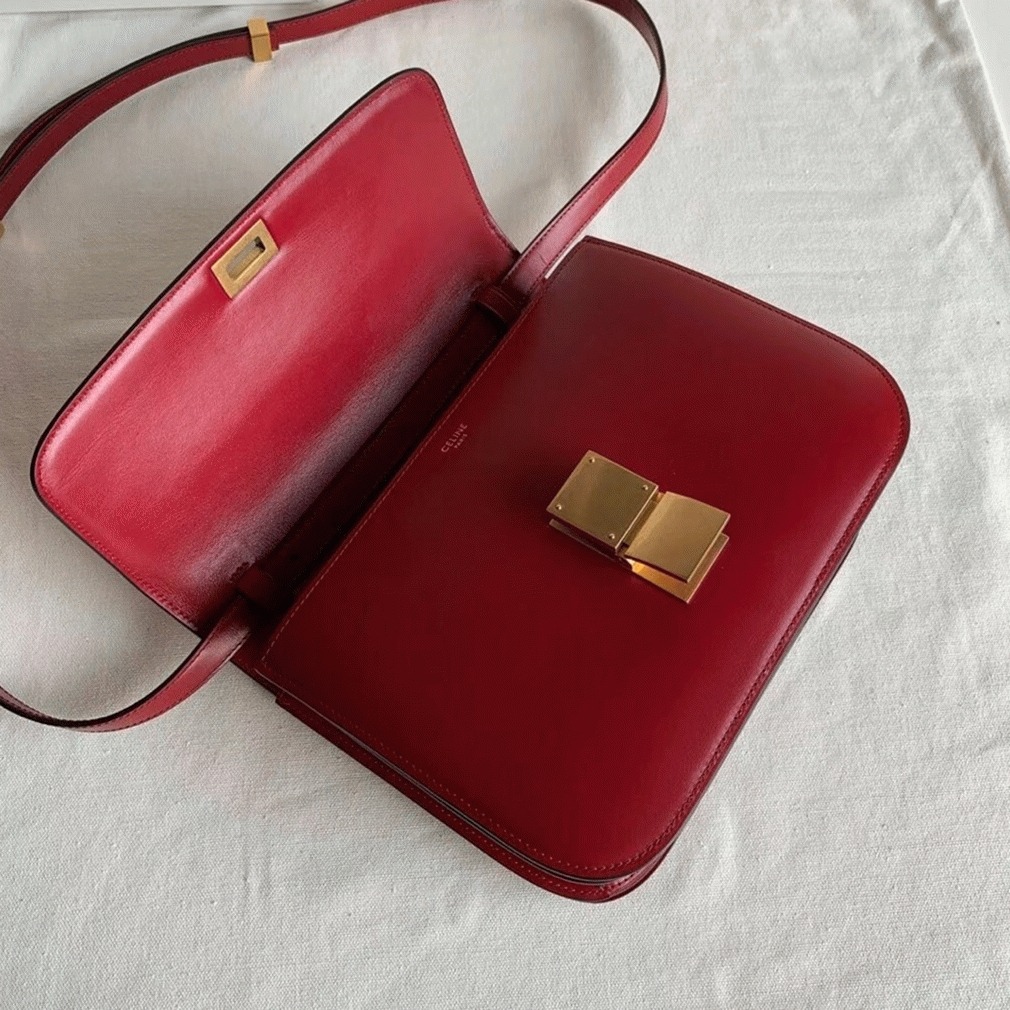 Top Quality Fake Ce1i*e Classic Box Medium Bag In Red