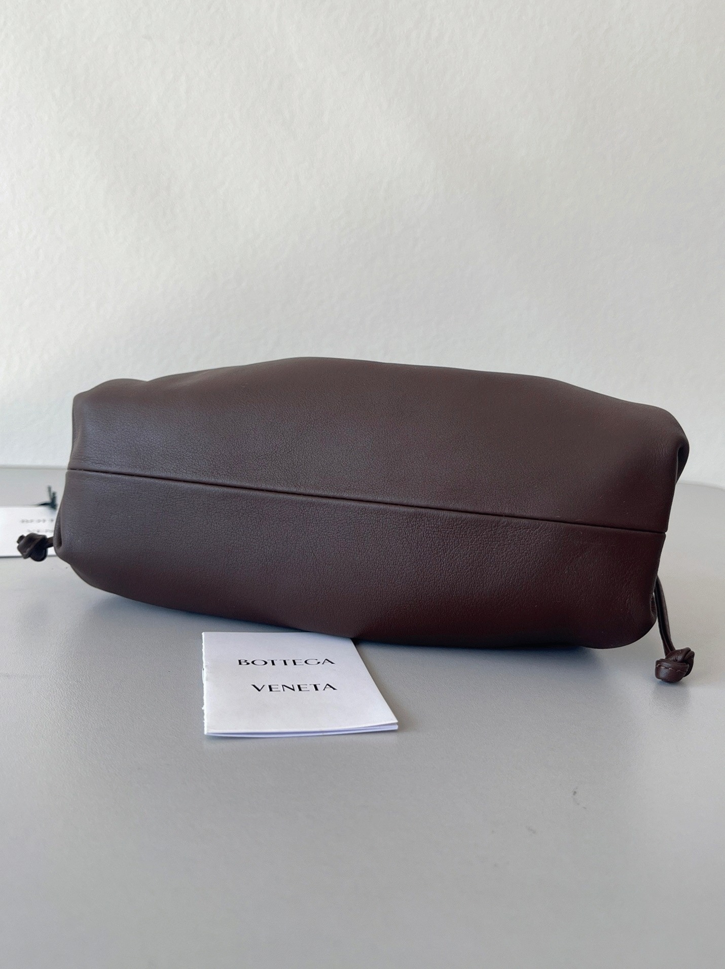 Imitation B0tt*ga Ven*ta Mini Pouch with Strap Grape