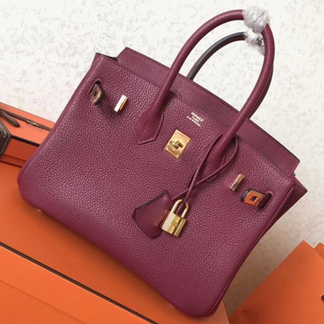 Ruby H**me5 Birkin 25cm AAA Replica Handbag