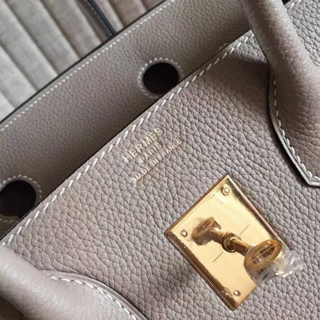 Grey Shade H**me5 Birkin 35CM Authentic-Look Replica