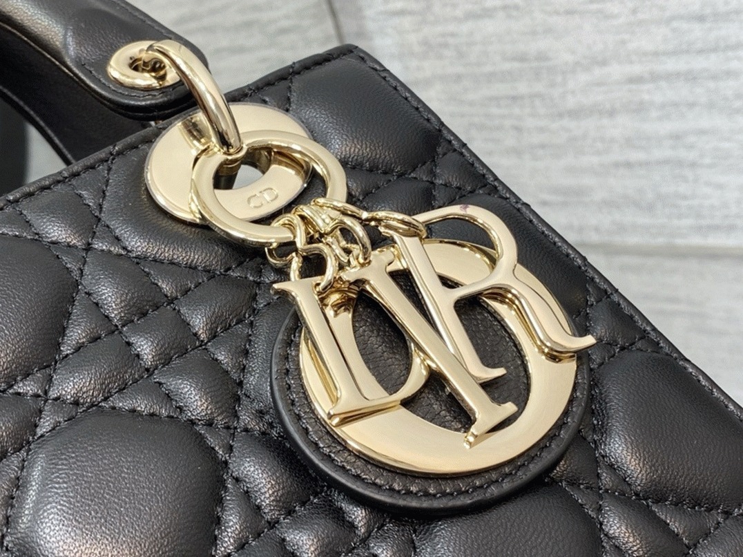 D10r Small Lady D10r Bag Replica in Black
