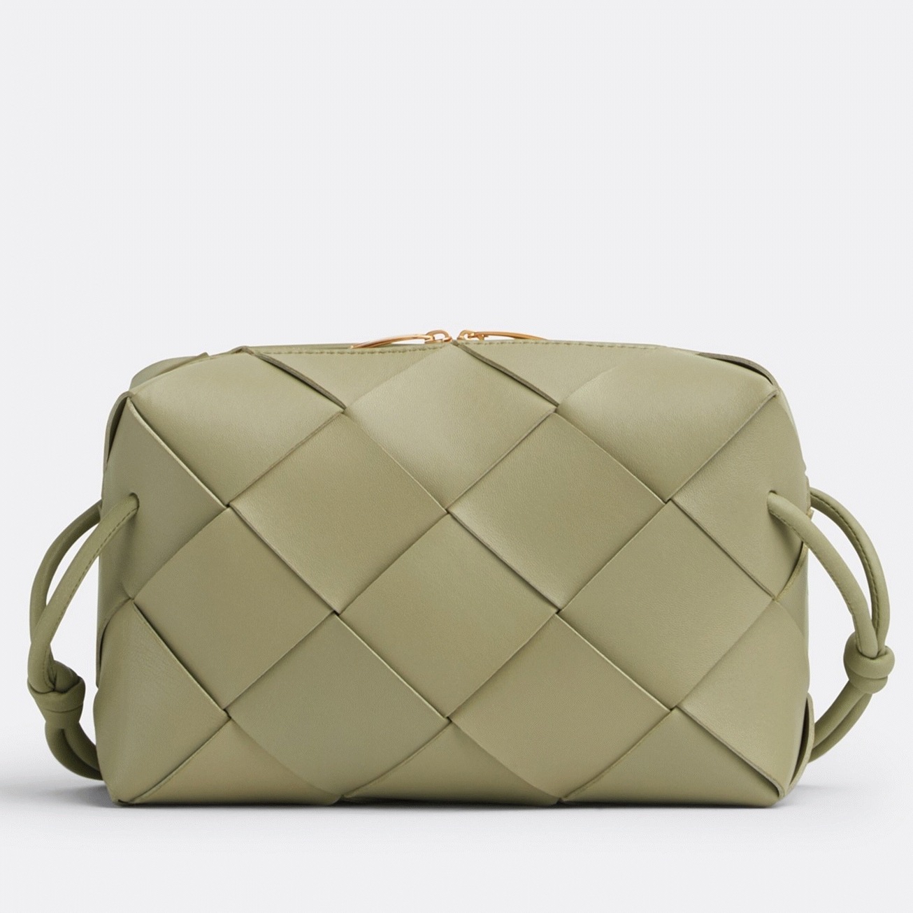 Replica B0tt*ga Ven*ta Small Cassette Camera Bag Travertine