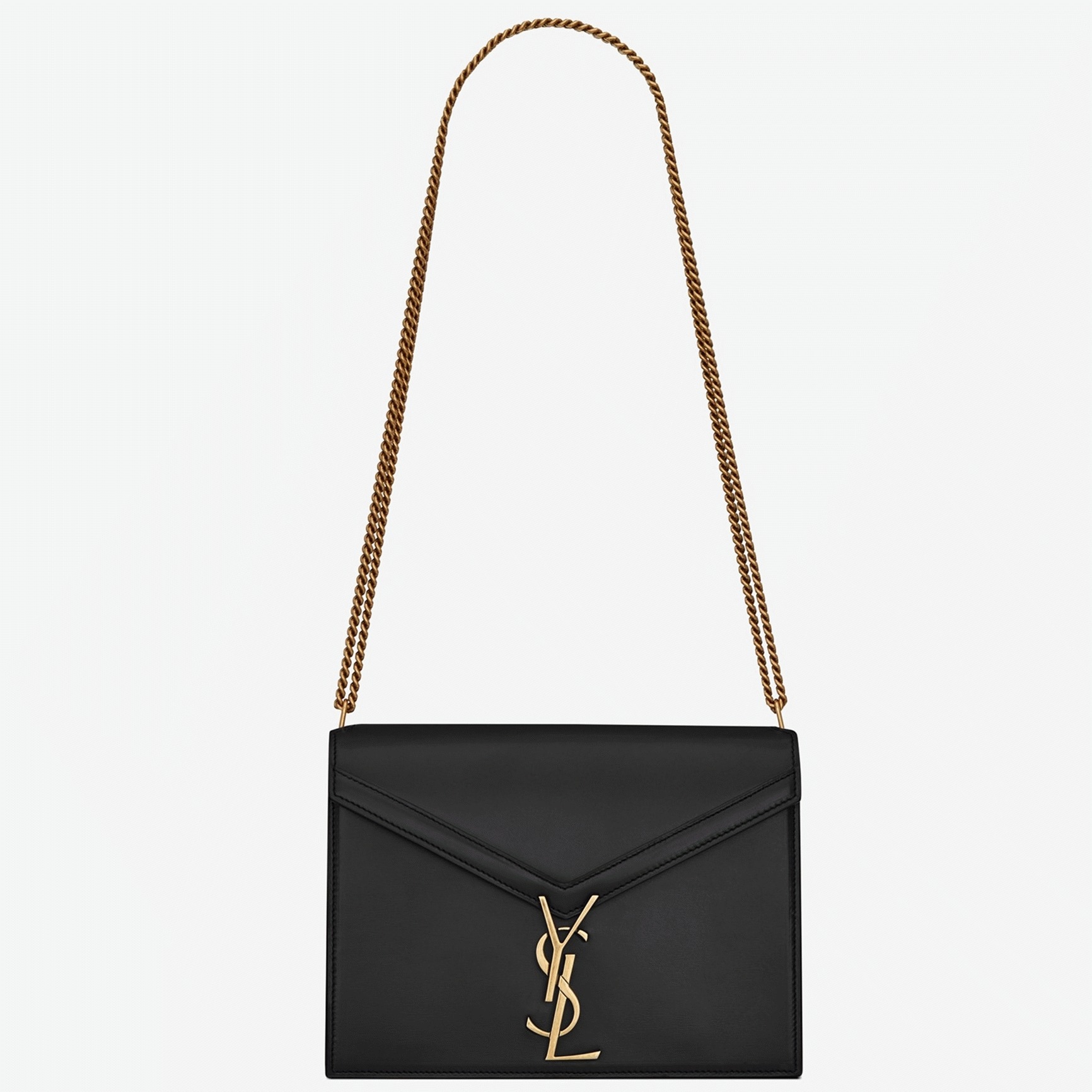 Fake Sa1nt Lau*nt Cassandra Medium Chain Bag Black