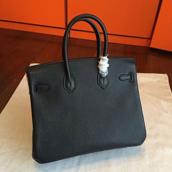 AAAAA Class Black H**me5 Birkin 25cm Copy Bag