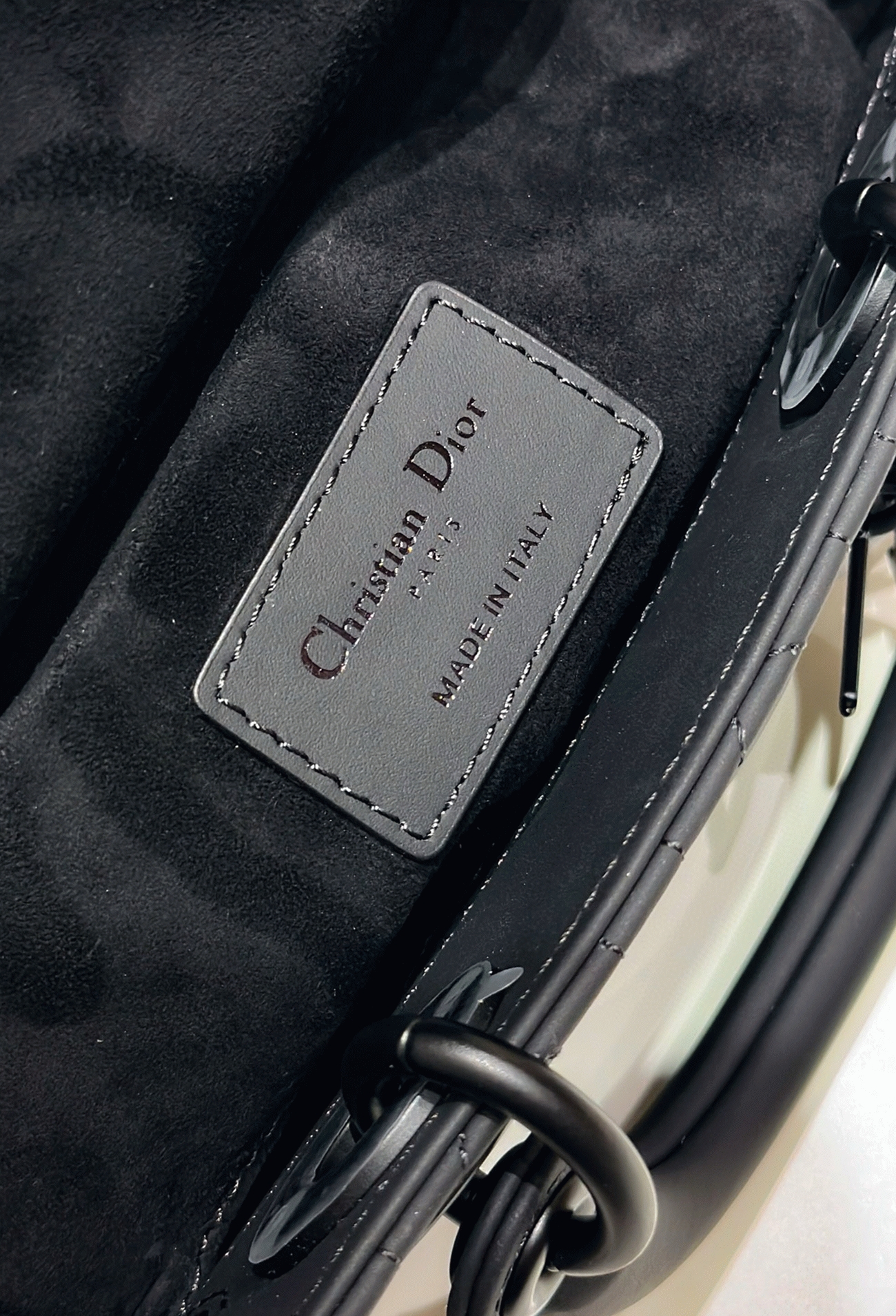 D10r Lady D-Joy Small Bag Replica in Black
