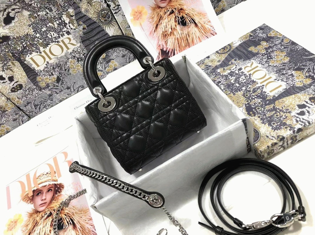 D10r Lady D10r Mini Bag Fake in Noir
