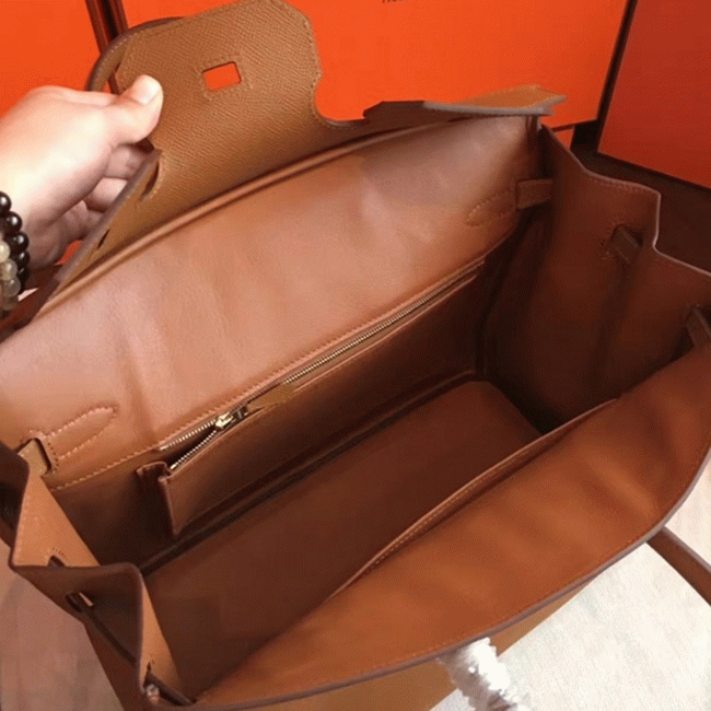Brown Luxury Replica H**me5 Birkin 35cm Handbag