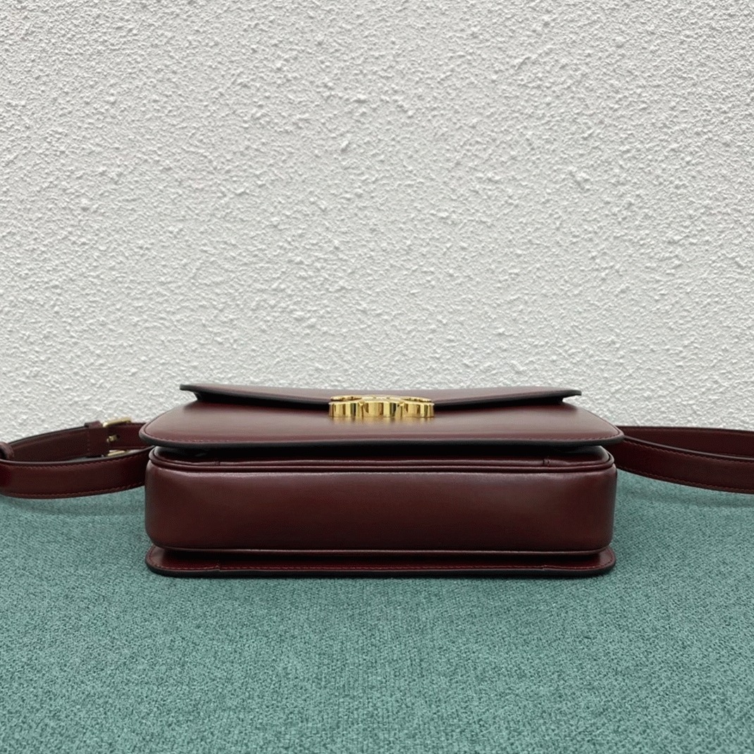 Top Quality Replica Ce1i*e Triomphe Large Bag In Bordeaux